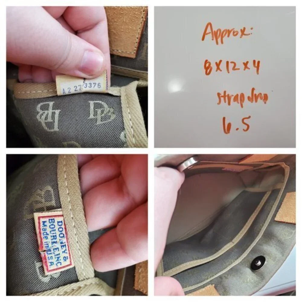 Dooney & Bourke Shoulder‎ Bag Purse Signature Logo